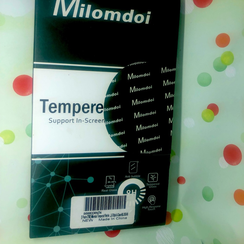 3pk tempered 9mm screen protector for LGstylo